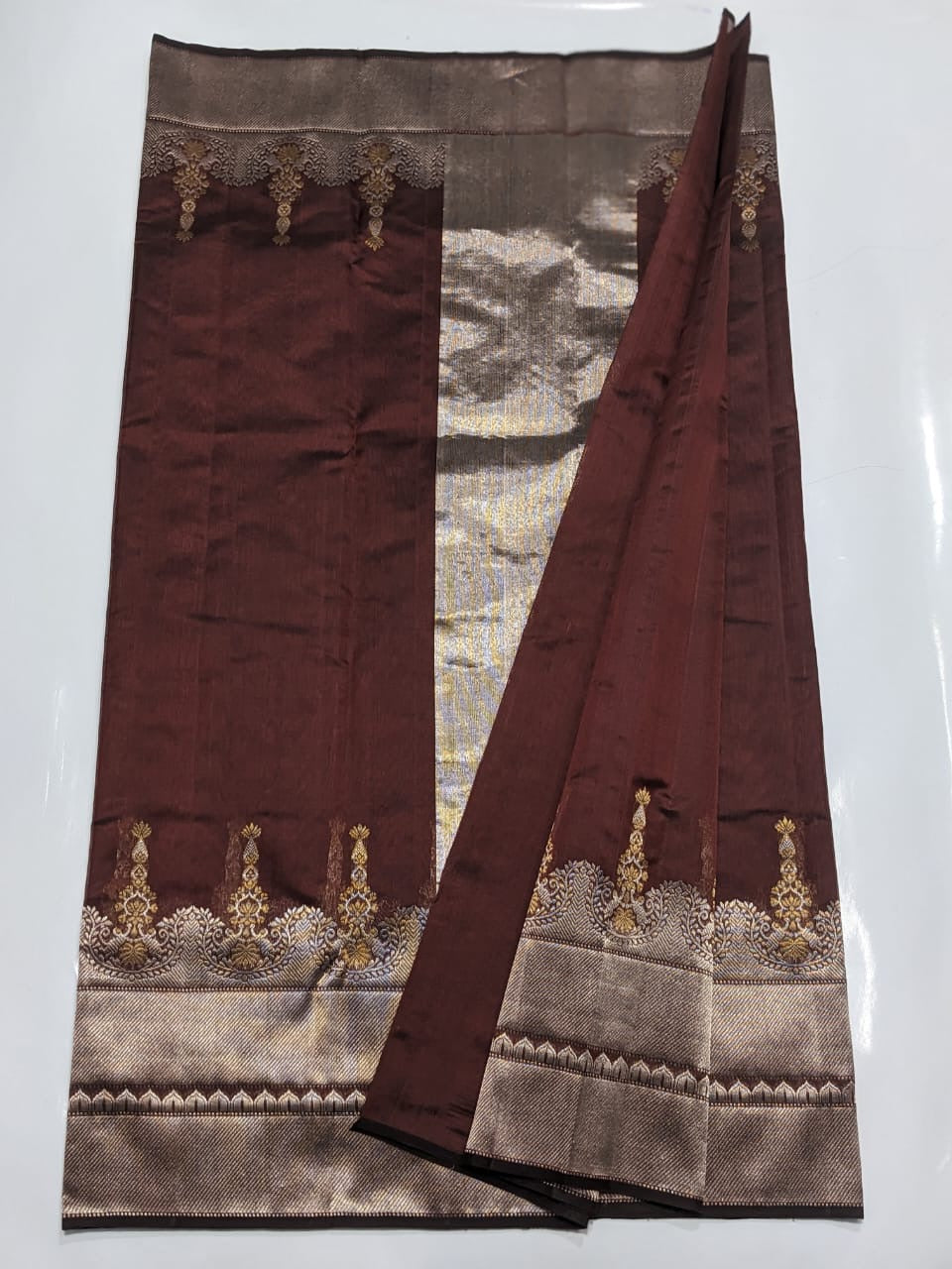 Samantha Style Banebar Chanderi Handloom Saree