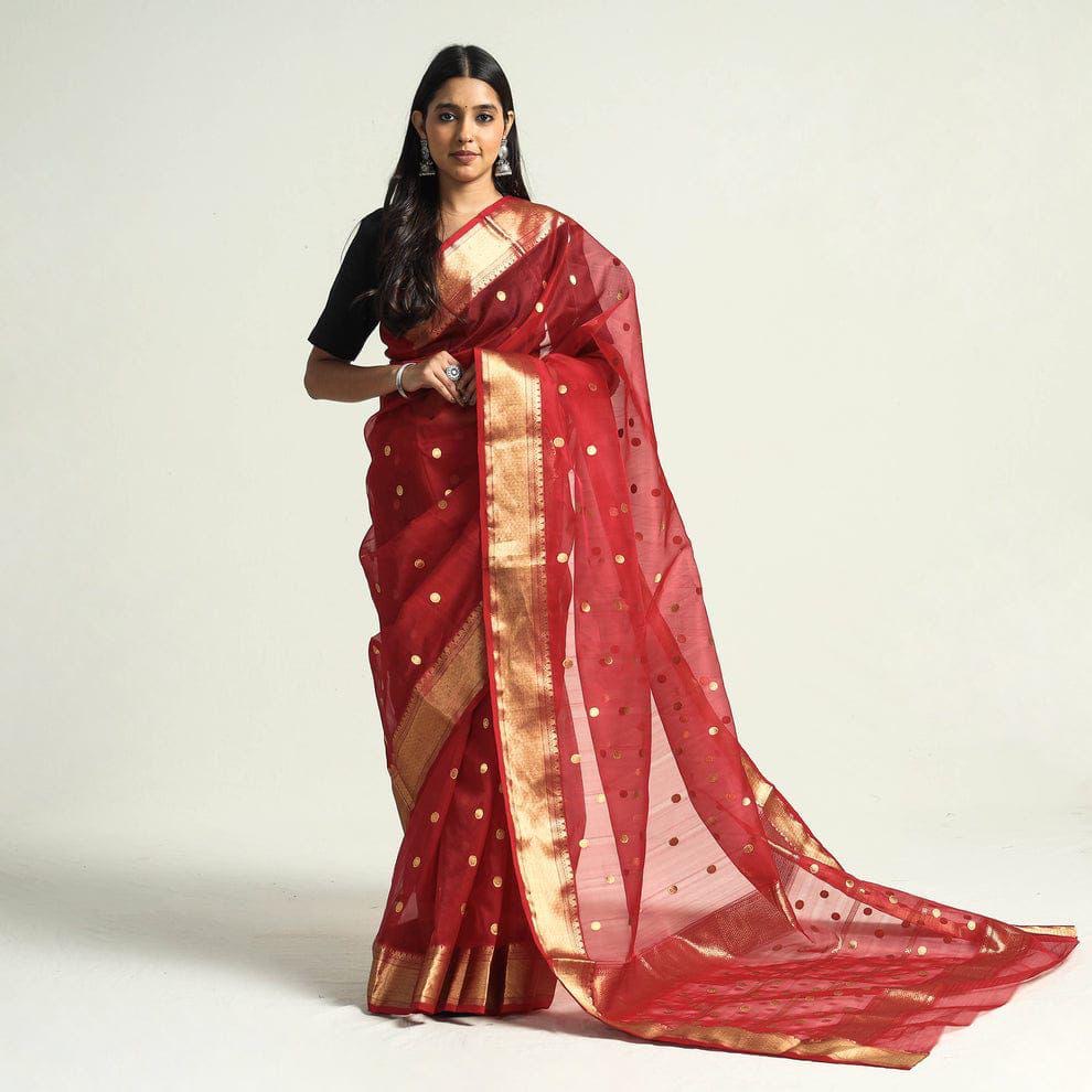 Shri Devi Chanderi Handloom Saree