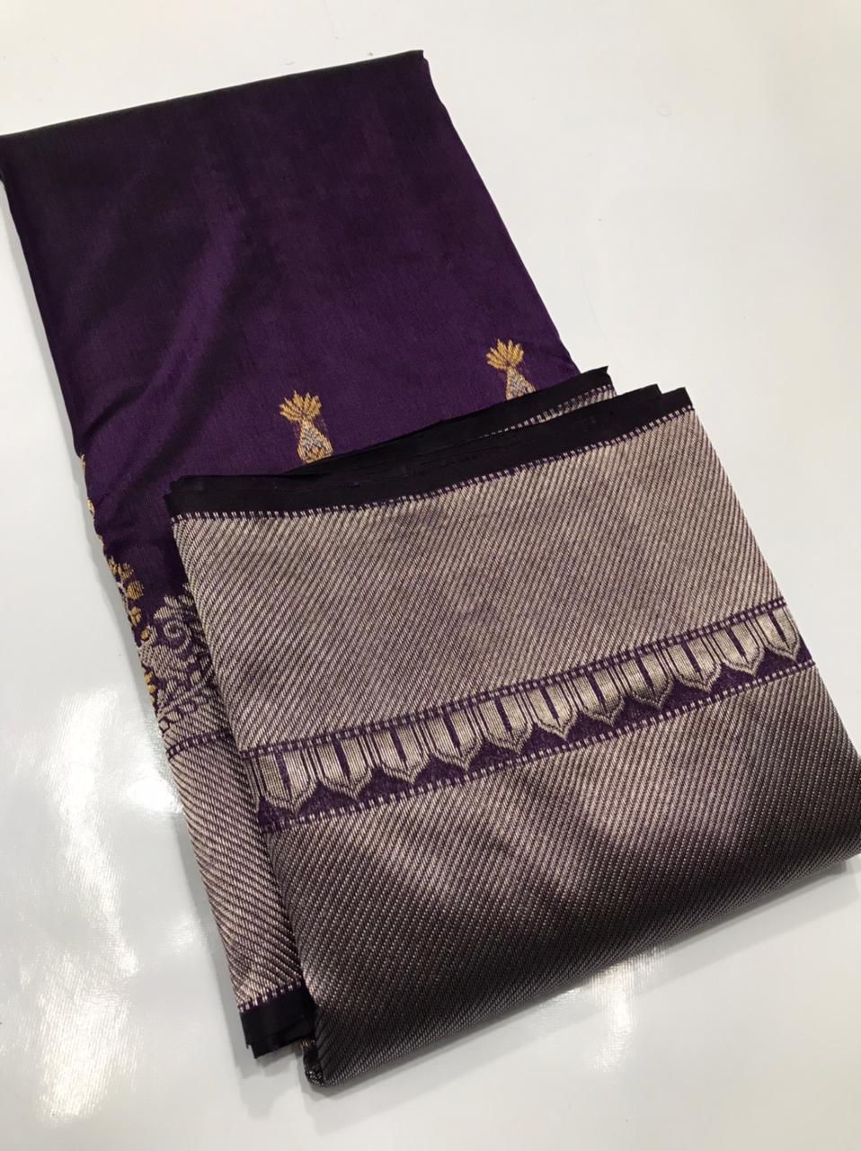 Samantha Style Banebar Chanderi Handloom Saree