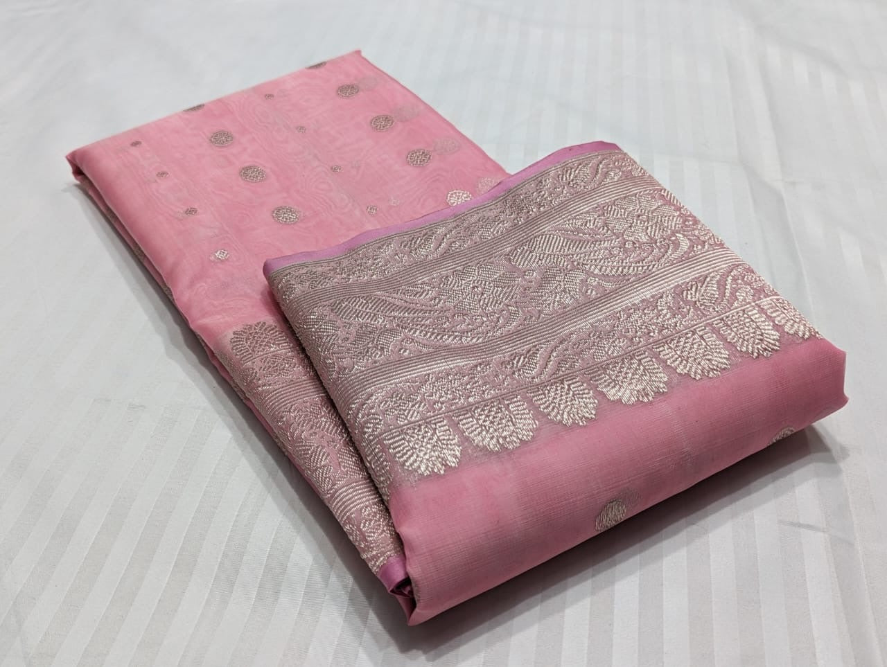 Anushka Sharma Chanderi Handloom Saree