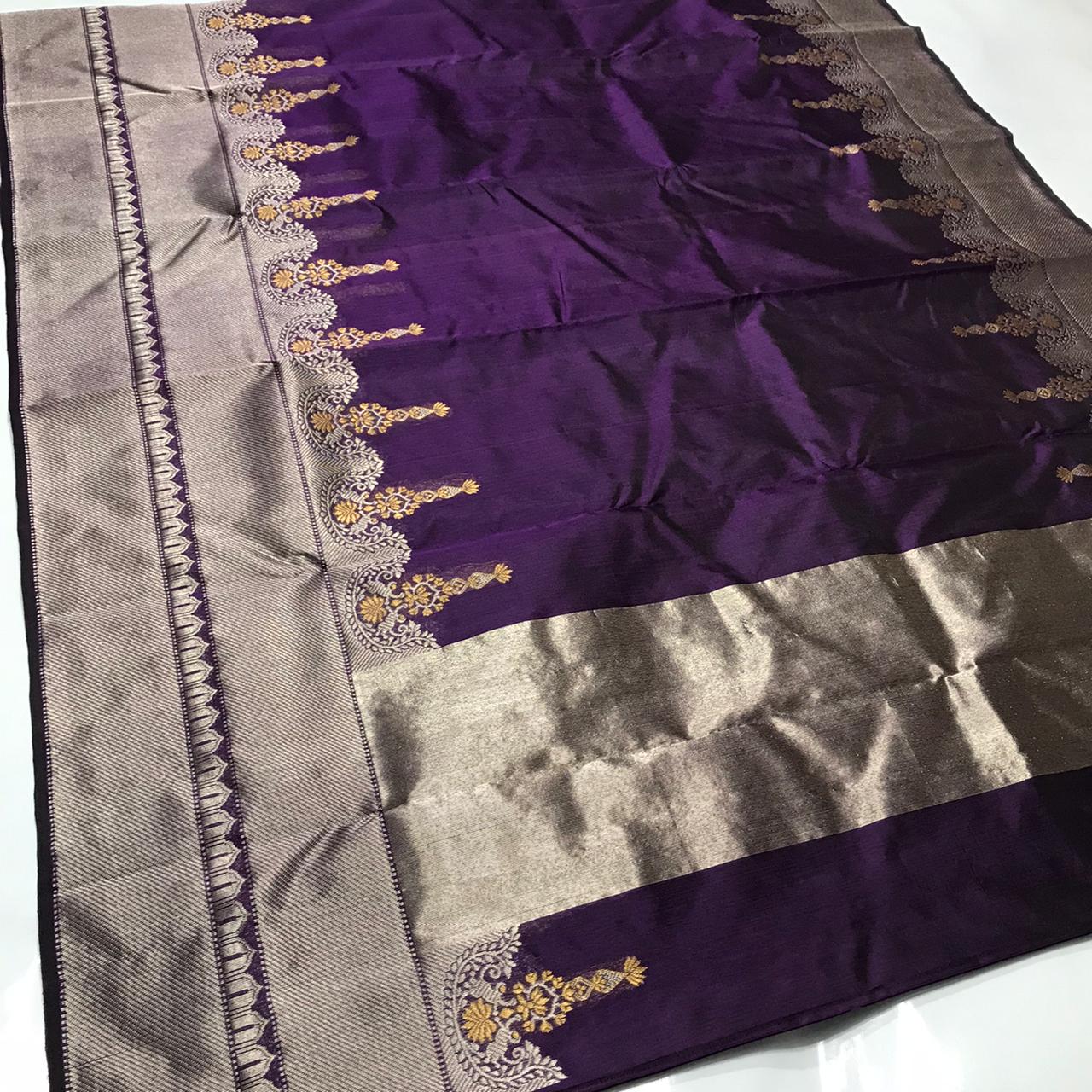 Samantha Style Banebar Chanderi Handloom Saree