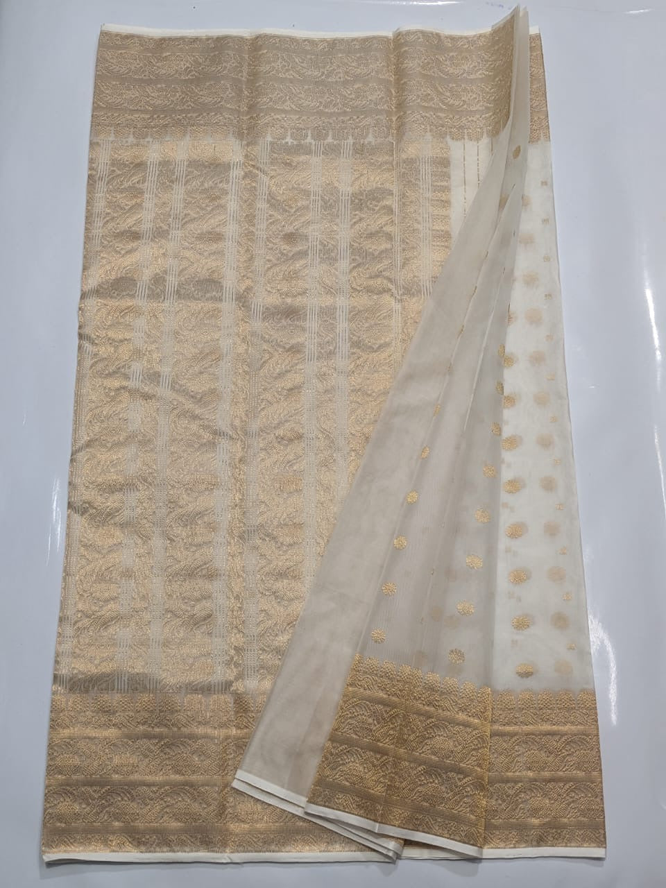 Banebar Anusha Sharma Chanderi Handloom Saree